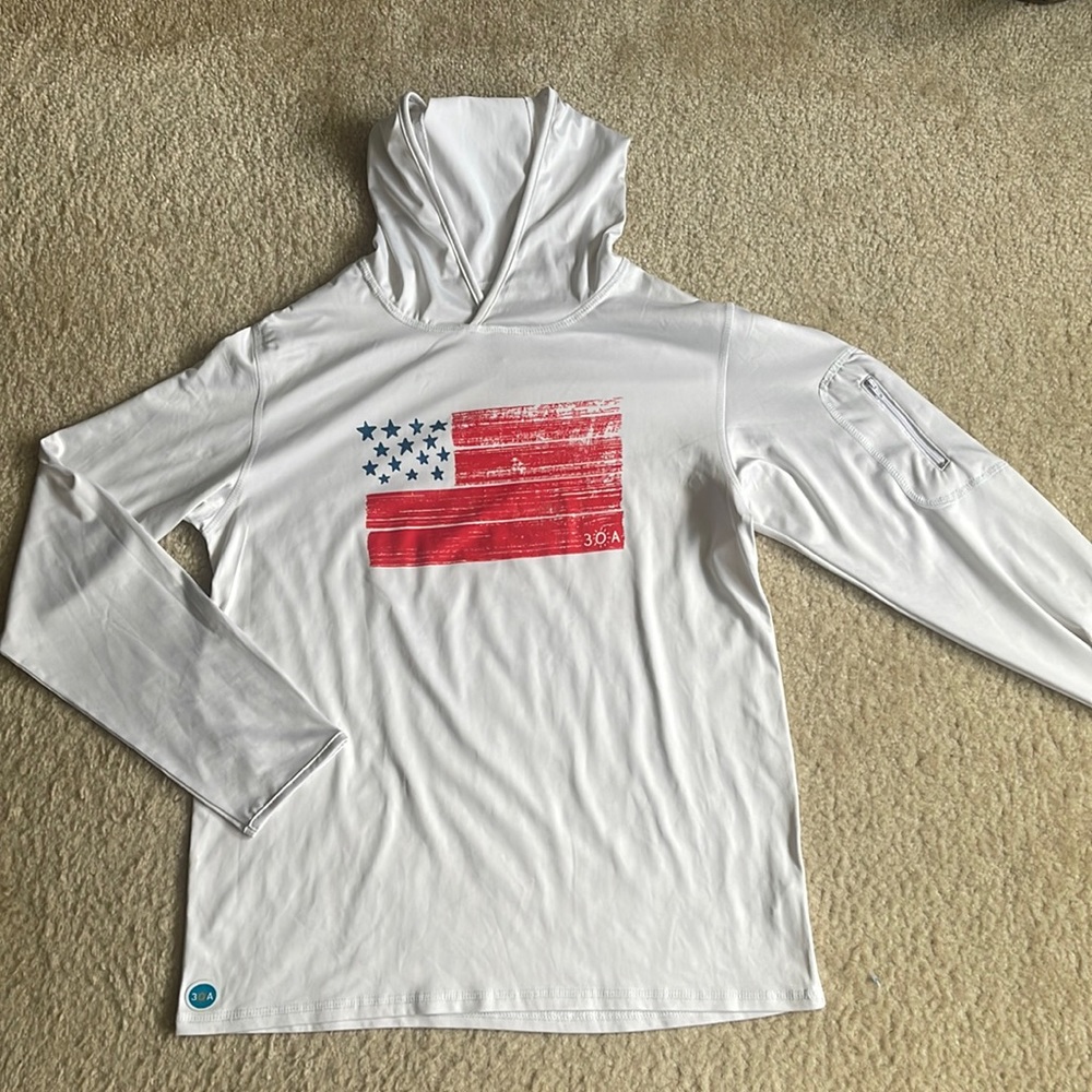 NWOT 30A Summer USA hoodie